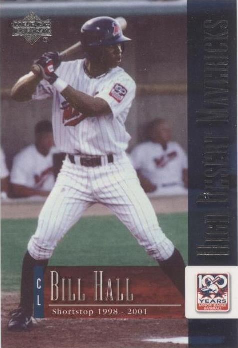 Centenario de béisbol de ligas menores Upper Deck 2001 - Bill Hall #53