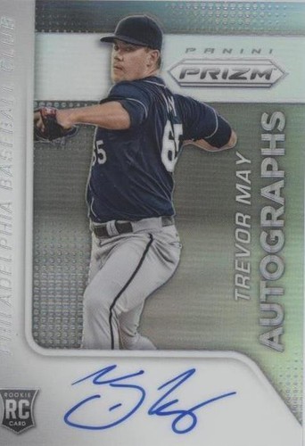 2015 Panini Prizm - Trevor May #67