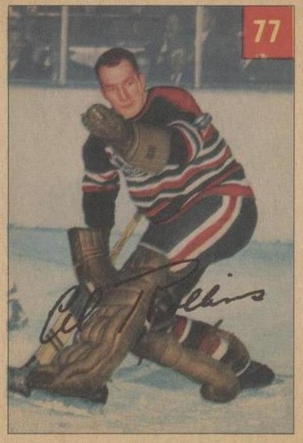 1954-55 Parkhurst - Al Rollins #77