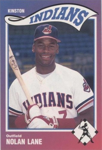 1990 Sportsprint Kinston Indians - Nolan Lane #10