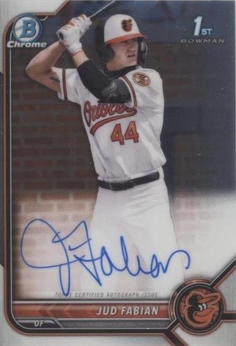 2022 Bowman Draft - Jud Fabian #CDA-JF