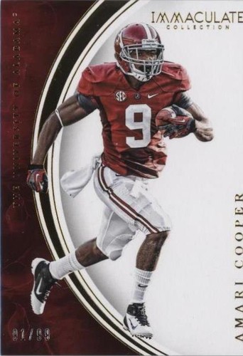 2016 Panini Immaculate Collection Collegiate Amari Cooper #4