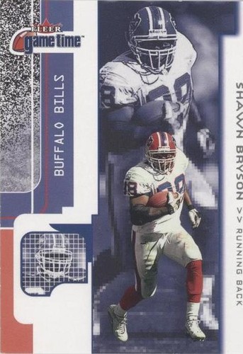 2001 Fleer Game Time Shawn Bryson #30