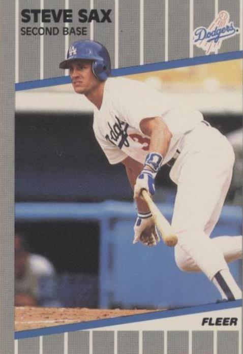 Fleer 1989 - Steve Sax #70