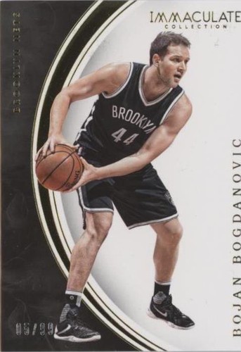2015-16 Panini Immaculate Collection - Bojan Bogdanovic #56