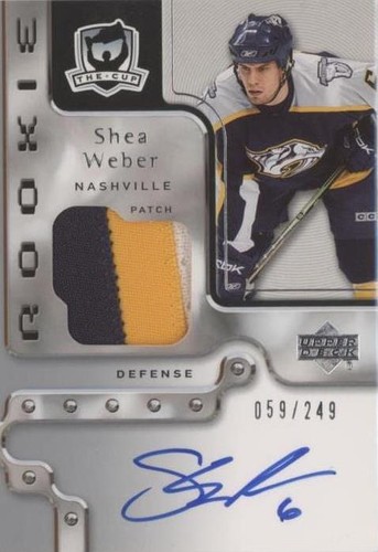 2006-07 Upper Deck The Cup - Shea Weber #139
