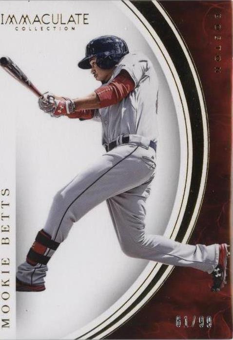 2016 Panini Immaculate Collection - Mookie Betts #77