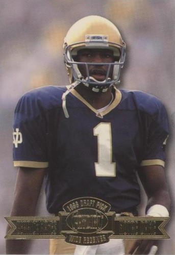 1996 Press Pass Derrick Mayes #50