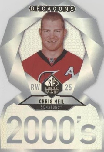 2020-21 Upper Deck SP Signature Edition Legends - Chris Neil #DC-87