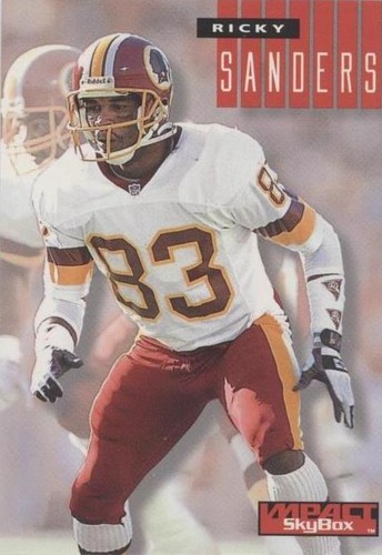 1994 Skybox Impact Ricky Sanders #265