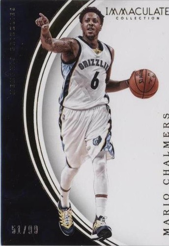 2015-16 Panini Immaculate Collection - Mario Chalmers #25