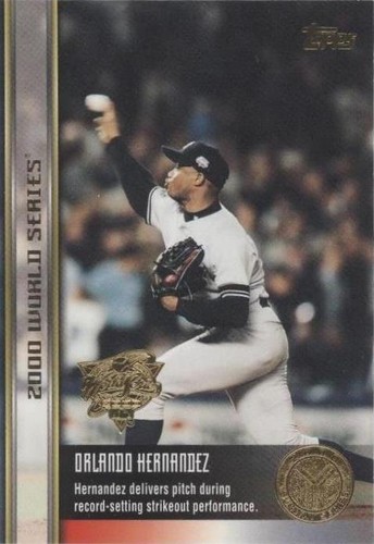 2000 Topps New York City Subway Series Orlando Hernandez #72