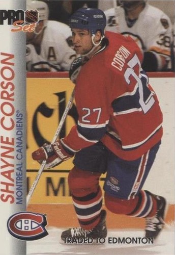 1992-93 Pro Set - Shayne Corson #89