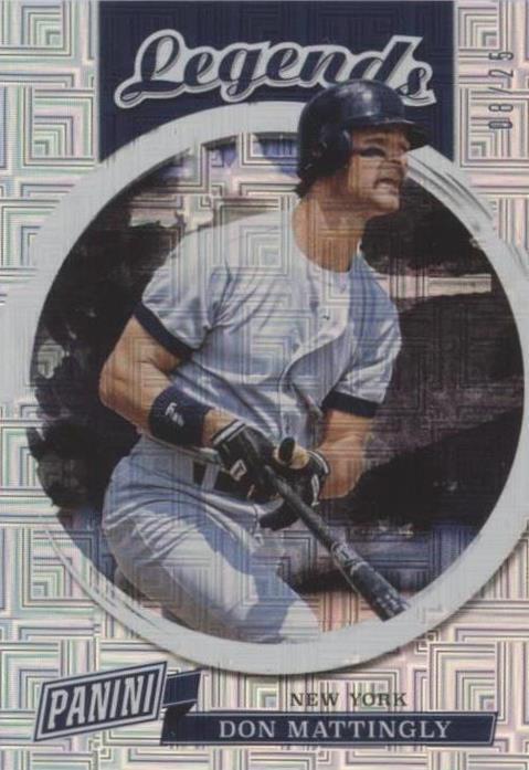 Convención Nacional Panini 2018 - Don Mattingly #LEG17