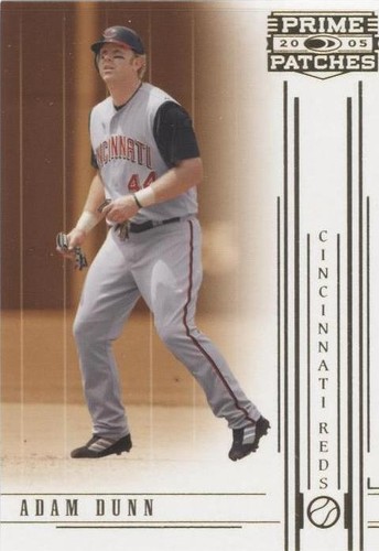 2005 Donruss Prime Patches - Adam Dunn #24