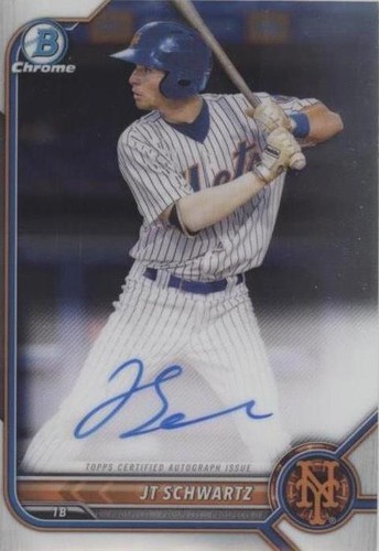 2022 Bowman Chrome - JT Schwartz #CPA-JS