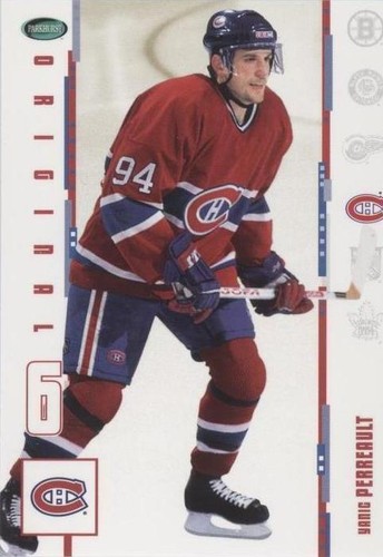 2003-04 Parkhurst Original Six Montreal Canadiens - Yanic Perreault #23