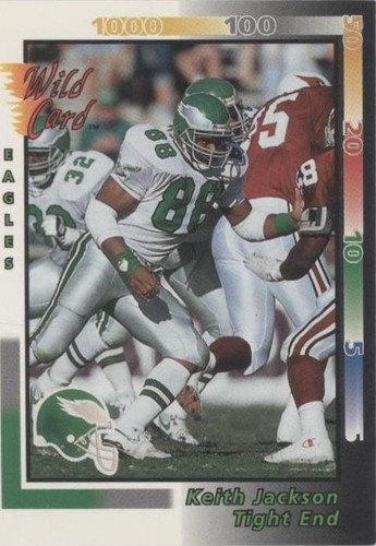 1992 Wild Card Keith Jackson #14