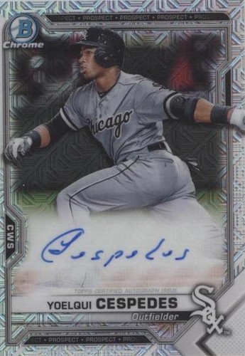 2021 Bowman Chrome - Yoelqui Cespedes #BCMA-YC