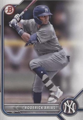 2022 Bowman Draft - Roderick Arias #BD-79