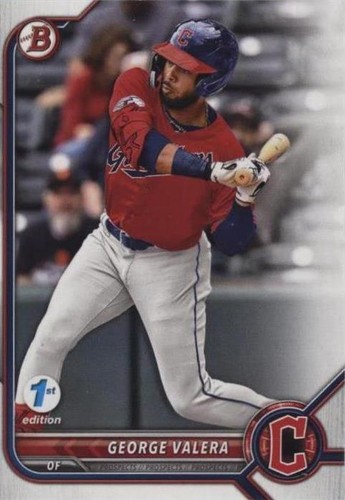 2022 Bowman Draft 1st Edition - George Valera #BD-53