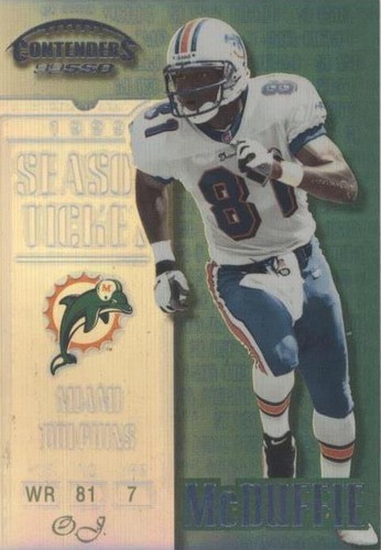 1999 Playoff Contenders SSD O.J. McDuffie #91