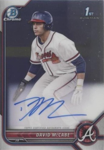 2022 Bowman Draft - David McCabe #CDA-DM