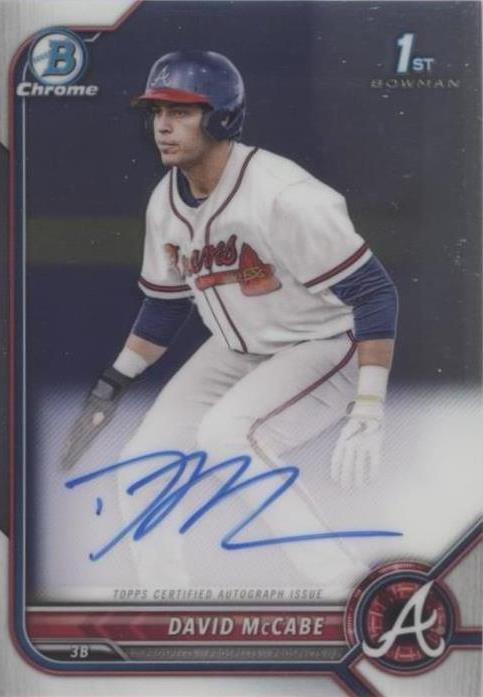 2022 Bowman Draft - David McCabe #CDA-DM