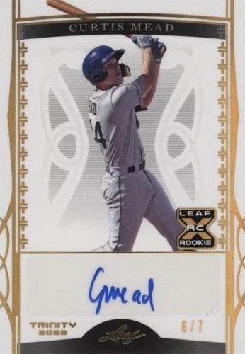 2022 Leaf Trinity - Curtis Mead #BA-CM1