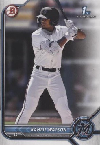 2022 Bowman - Kahlil Watson #BP-3