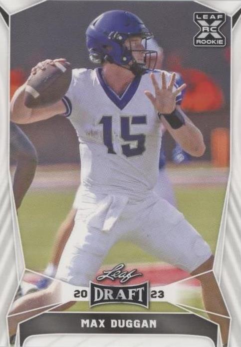 2023 Leaf Draft Max Duggan #61