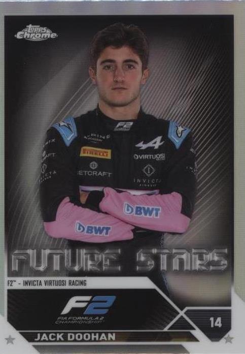 2023 Topps Chrome Formula 1 - F2 Drivers Refractor #72 Jack Doohan