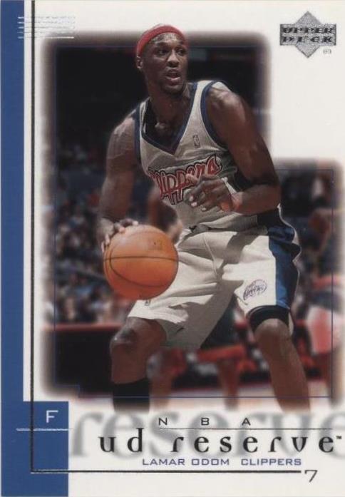 2000-01 Upper Deck Reserve - Lamar Odom #34