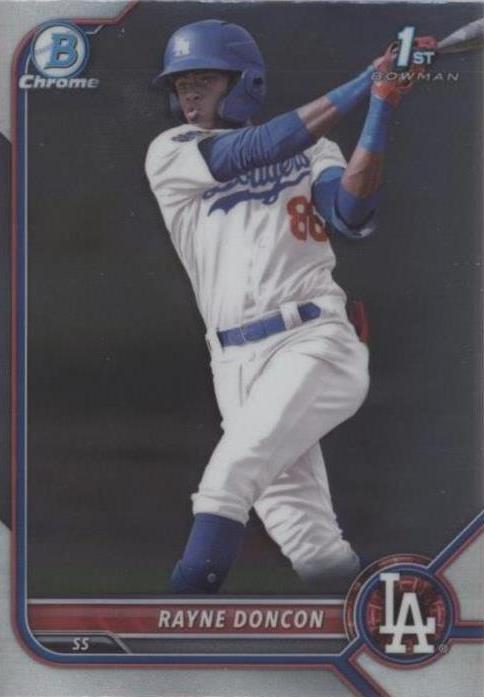 2022 Bowman Chrome - Rayne Doncon #BCP-202