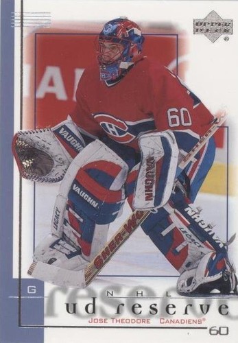 2000-01 Upper Deck Reserve - Jose Theodore #45