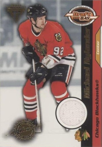 2000-01 Pacific Private Stock Titanium Draft Edition - Michael Nylander #19