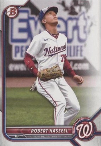 その他 2020 bowman  sapphire robert hassell 2020 Bowman Chrome 1st Robert Hassell Auto PSA Sapphire