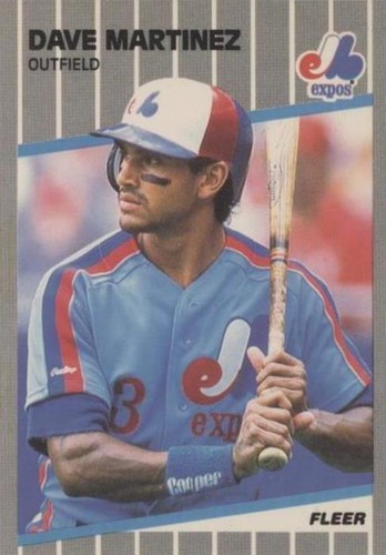 1989 Fleer - Dave Martinez #384