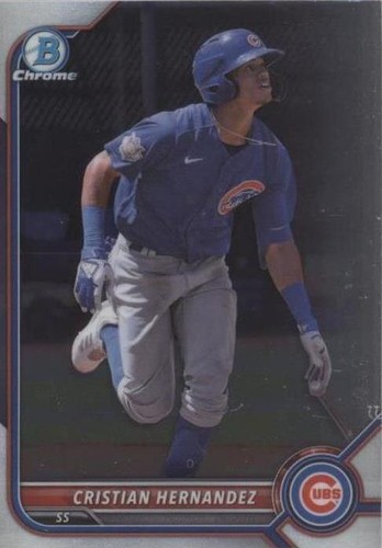 2022 Bowman Chrome - Cristian Hernandez #BCP-240