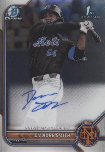 2022 Bowman Draft - D'Andre Smith #CDA-DS