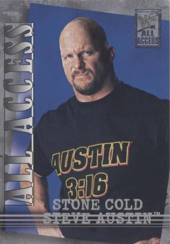 2002 Fleer WWF All Access - Steve Austin #35