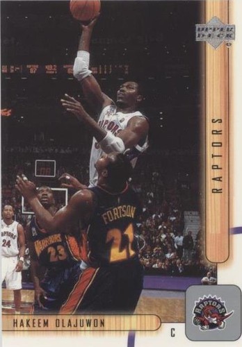 2001-02 Upper Deck - Hakeem Olajuwon #387