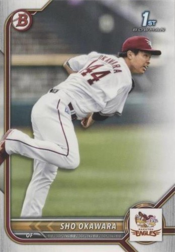 2022 Bowman NPB Nippon Professional Baseball - sho Okawara #BP-28