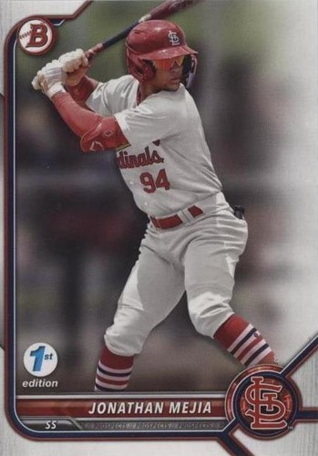 2022 Bowman Draft 1st Edition - Jonathan Mejia #BD-186