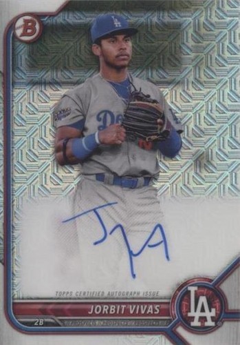 2022 Bowman Chrome - Jorbit Vivas #BCMA-JVS