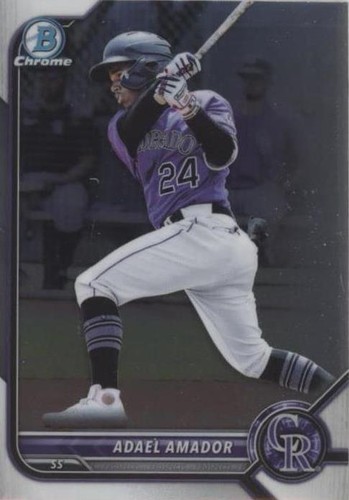 2022 Bowman - Adael Amador #BCP-109