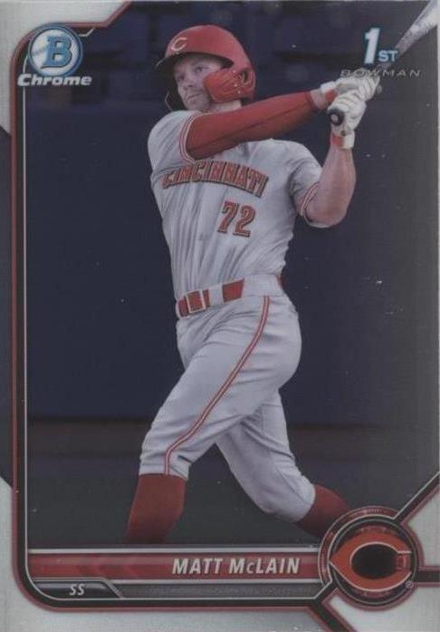 2022 Bowman Chrome - Matt McLain #BCP-245