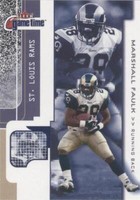 2001 Fleer Game Time Marshall Faulk #14