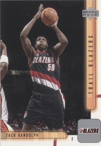 2001-02 Upper Deck - Zach Randolph #364