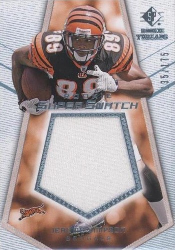 2008 SP Rookie Threads Jerome Simpson #RSS-SI